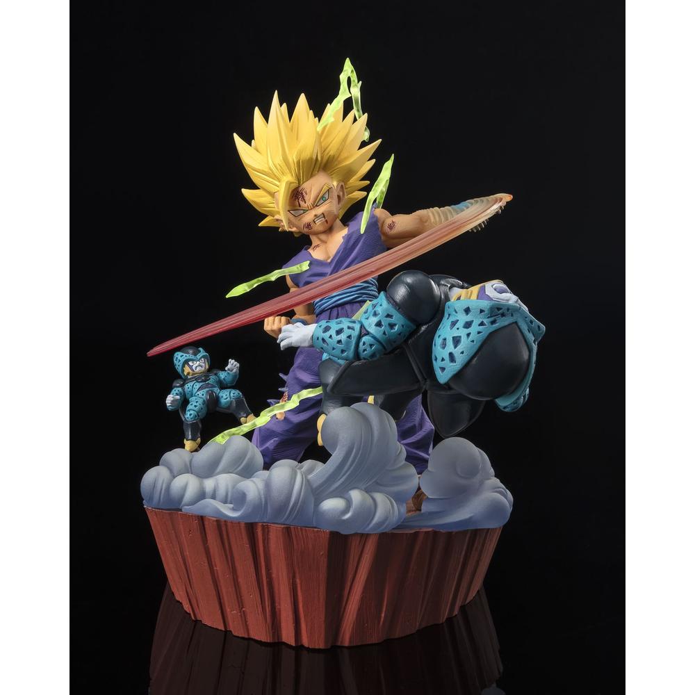 Figura tamashii nations dragon ball z figuarts zero super saiyan 2 son gohan - anger exploding into power - extra battle