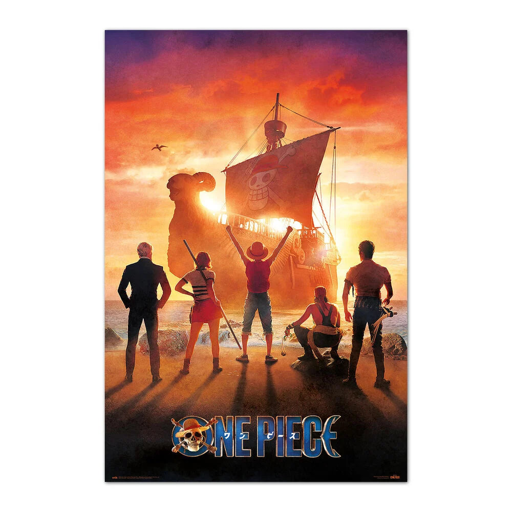 One Piece Poster Oficial Tripulación Sombrero de Paja