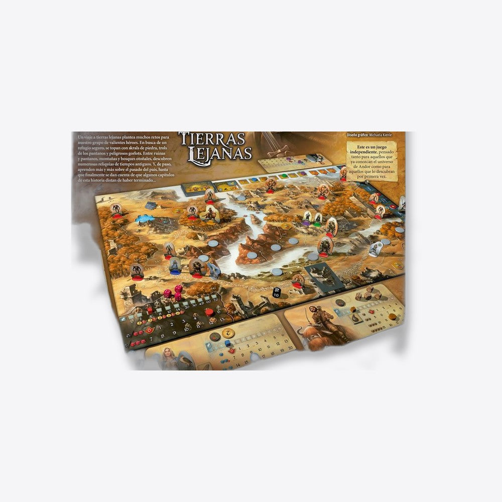 Devir Juego de mesa las leyendas de andor: tierras lejanas (imagen 5 de 6)