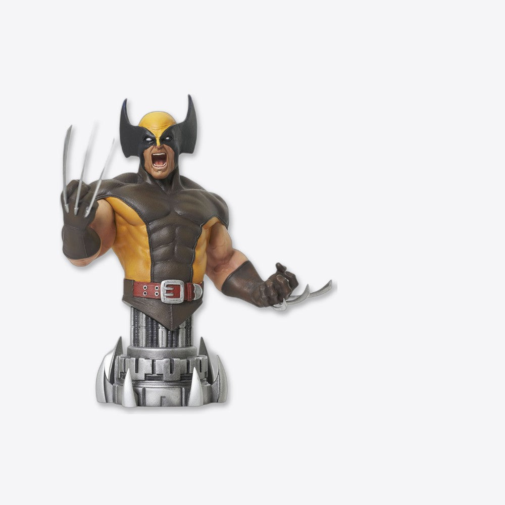 Diamond Select Toys Figura busto diamond collection marvel comic wolverine brown mini busto (imagen 6 de 6)