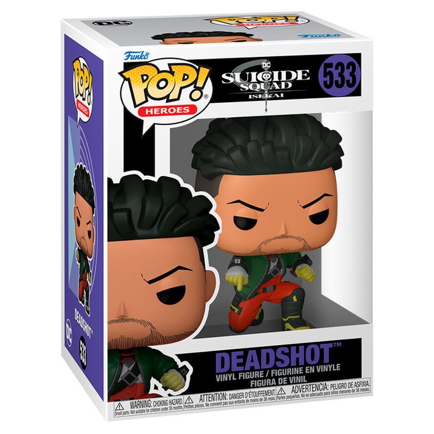 Funko Figura POP DC Comics Escuadron Suicida Isekai Deadshot (imagen 2 de 3)