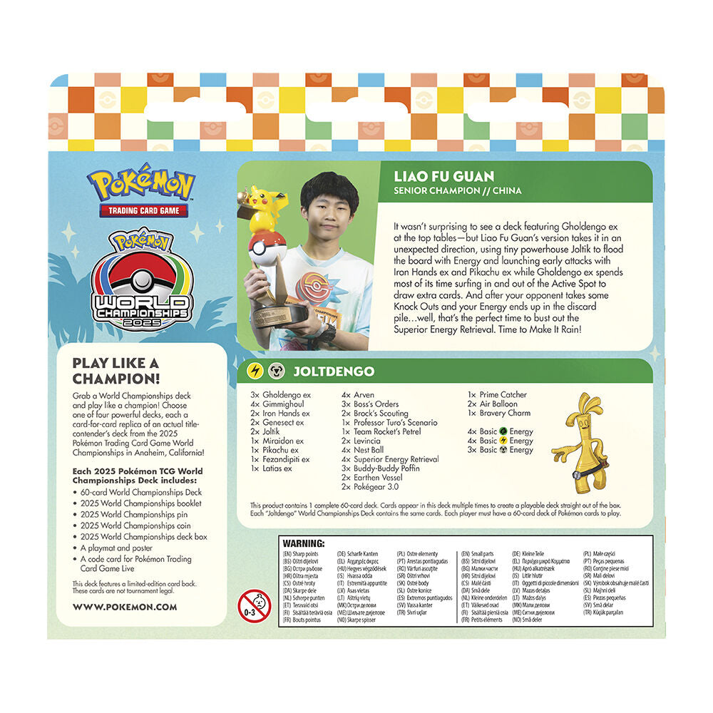 Pokémon TCG Mazos World Championship Q2 Inglés The Pokémon Company