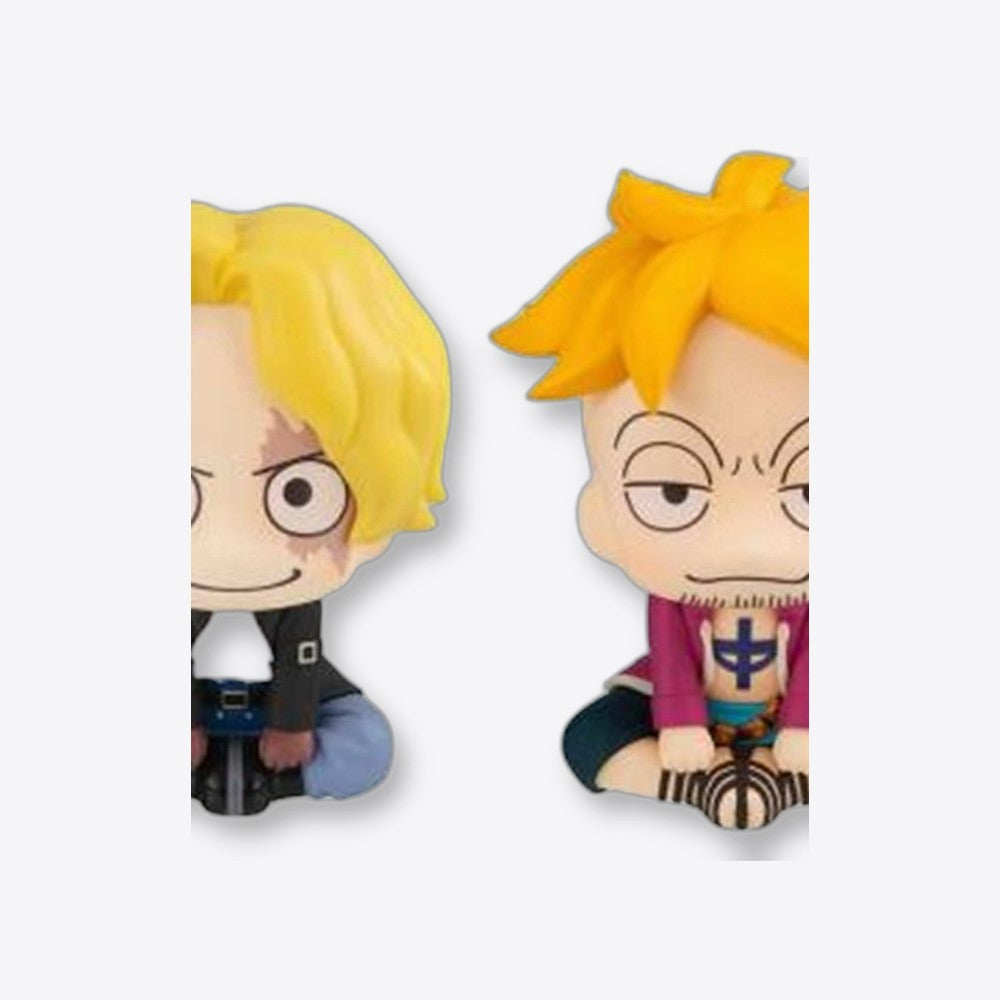 Figura megahouse look up one piece sabo & marco con regalos sorpresa (imagen 5 de 6)