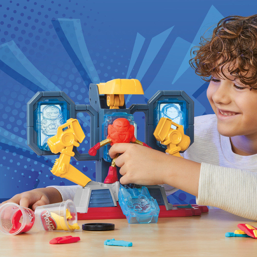 Hasbro Laboratorio de armaduras Iron Man Marvel Play-Doh (imagen 8 de 10)