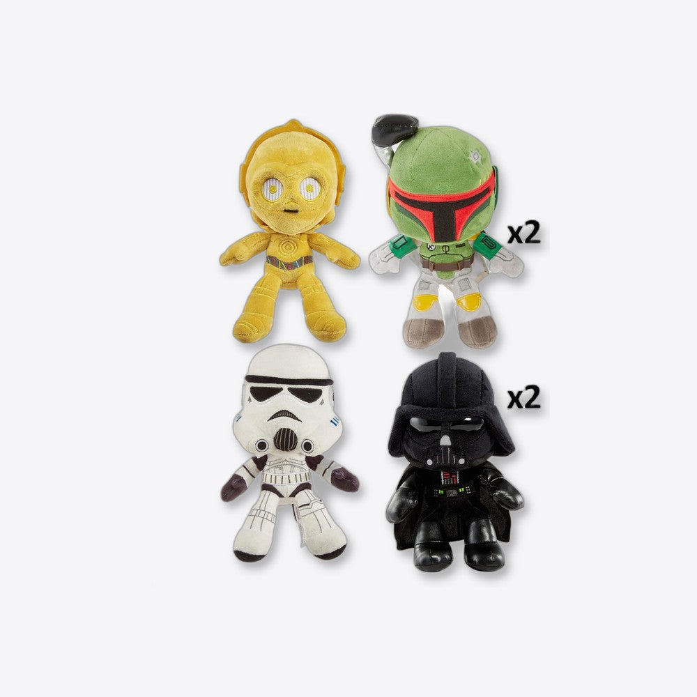 Desconocido Surtido peluches mattel star wars 20 cm 6 unidades (imagen 2 de 6)
