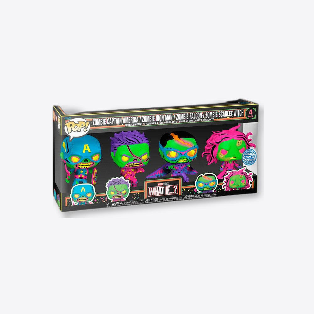 Funko Blister 4 figuras POP Marvel What If...? Exclusive (imagen 3 de 6)