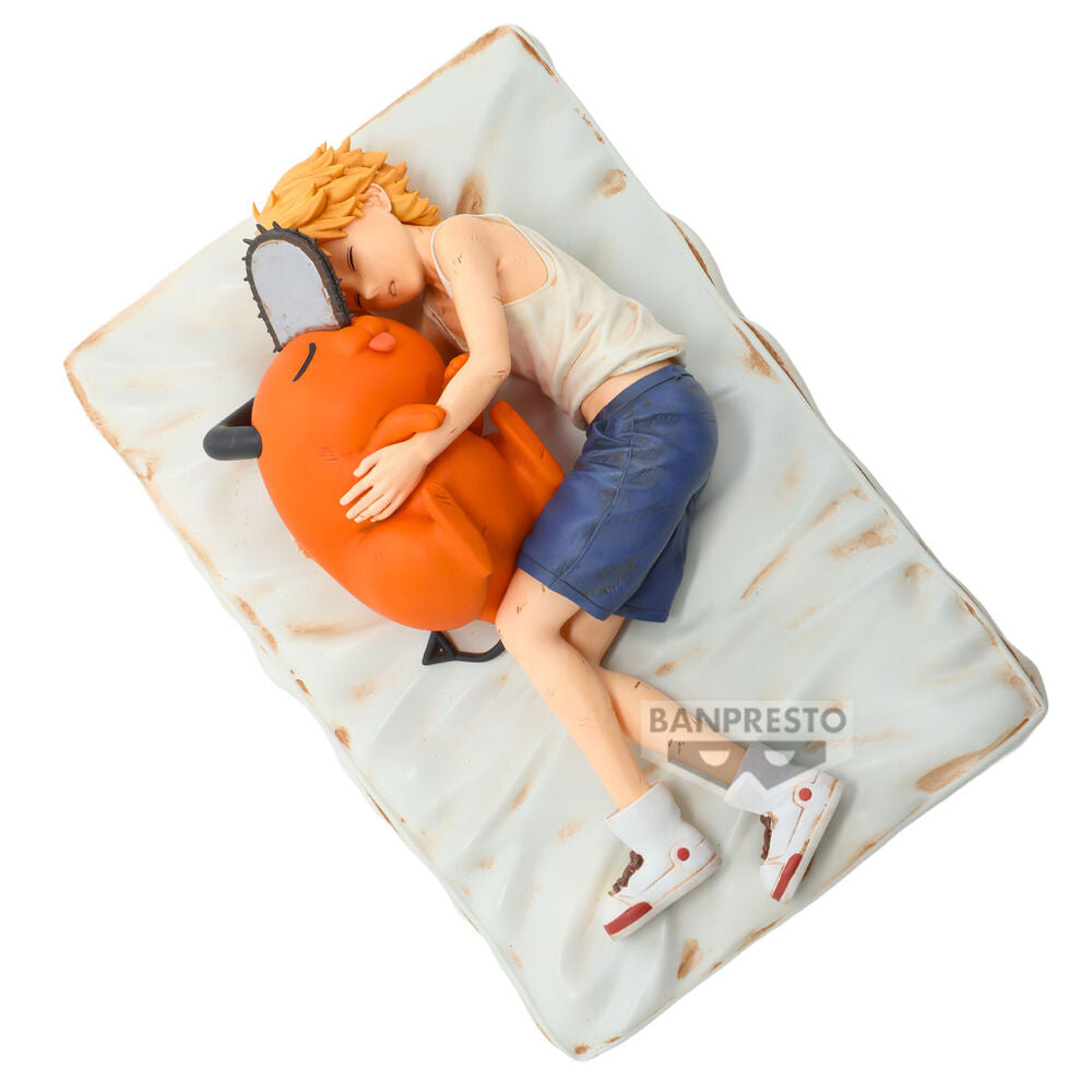 Chainsaw Man Figura Denji & Pochita Break Time 14cm