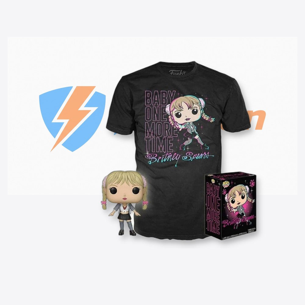 Funko Set figura POP & Tee Britney Spears One More Time Exclusive (imagen 6 de 6)