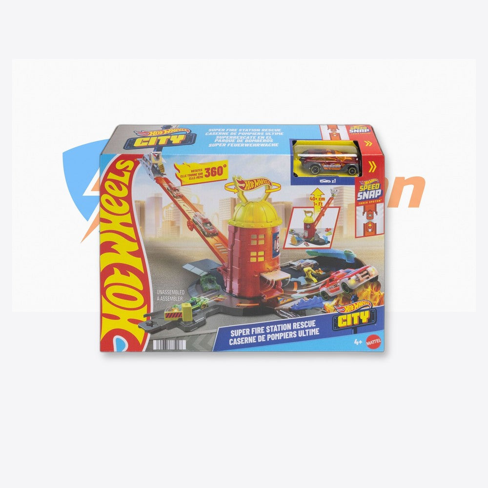 Mattel Estation de Bomberos Hot Wheels City (imagen 6 de 6)
