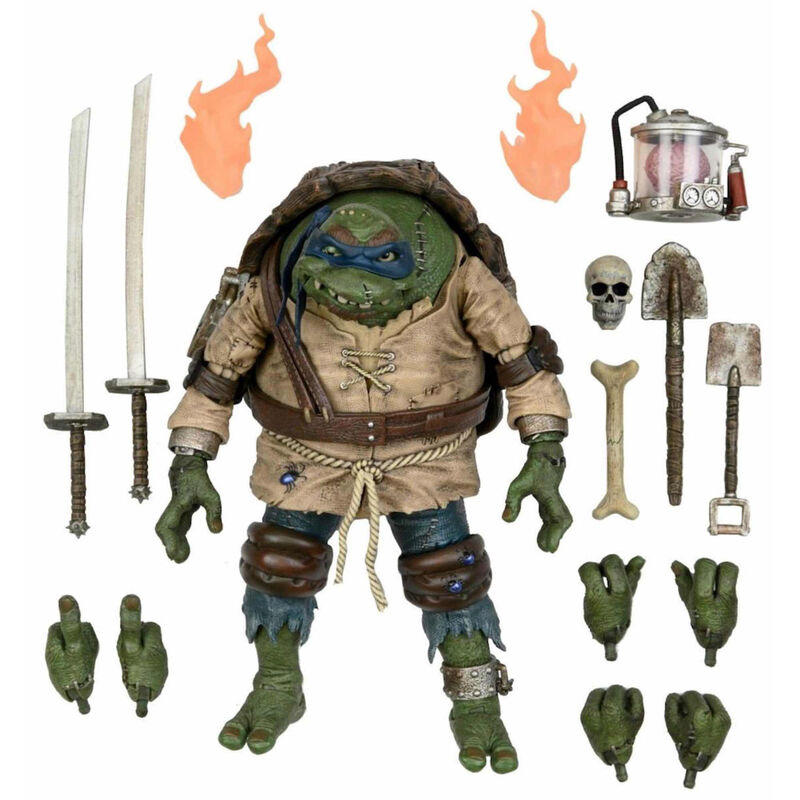 Neca Figura Ultimate Leonardo As Hunchback Tortugas Ninja 18cm (imagen 2 de 5)