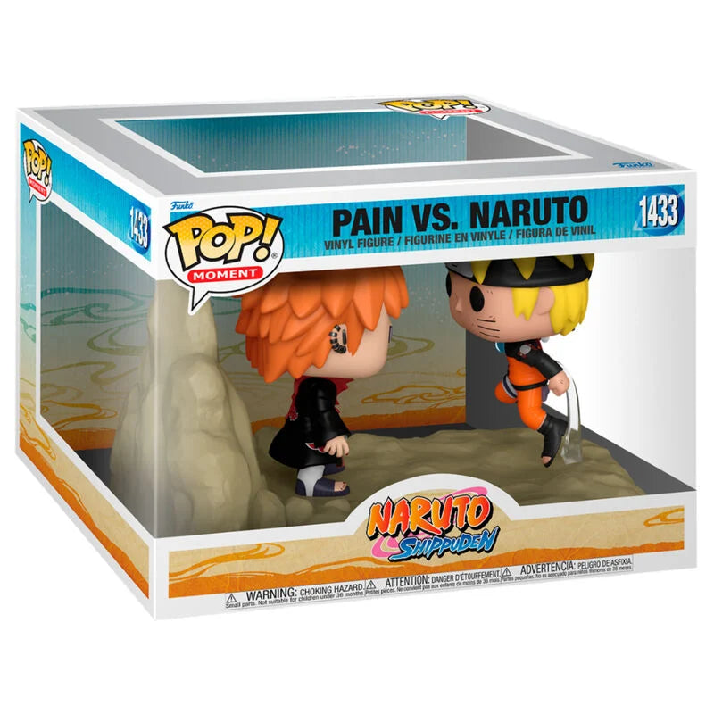 Figura POP Moment Naruto Shippuden Pain Vs Naruto | Funko