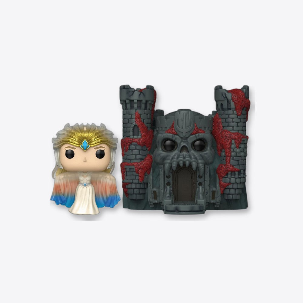 Funko Figura POP Town Masters of the Universe Sorceress with Castle Grayskull Live Action (imagen 3 de 6)