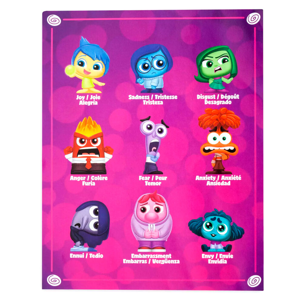 Just Play Set 9 figuras Del Reves 2 Doorables Disney Pixar 4cm (imagen 5 de 6)