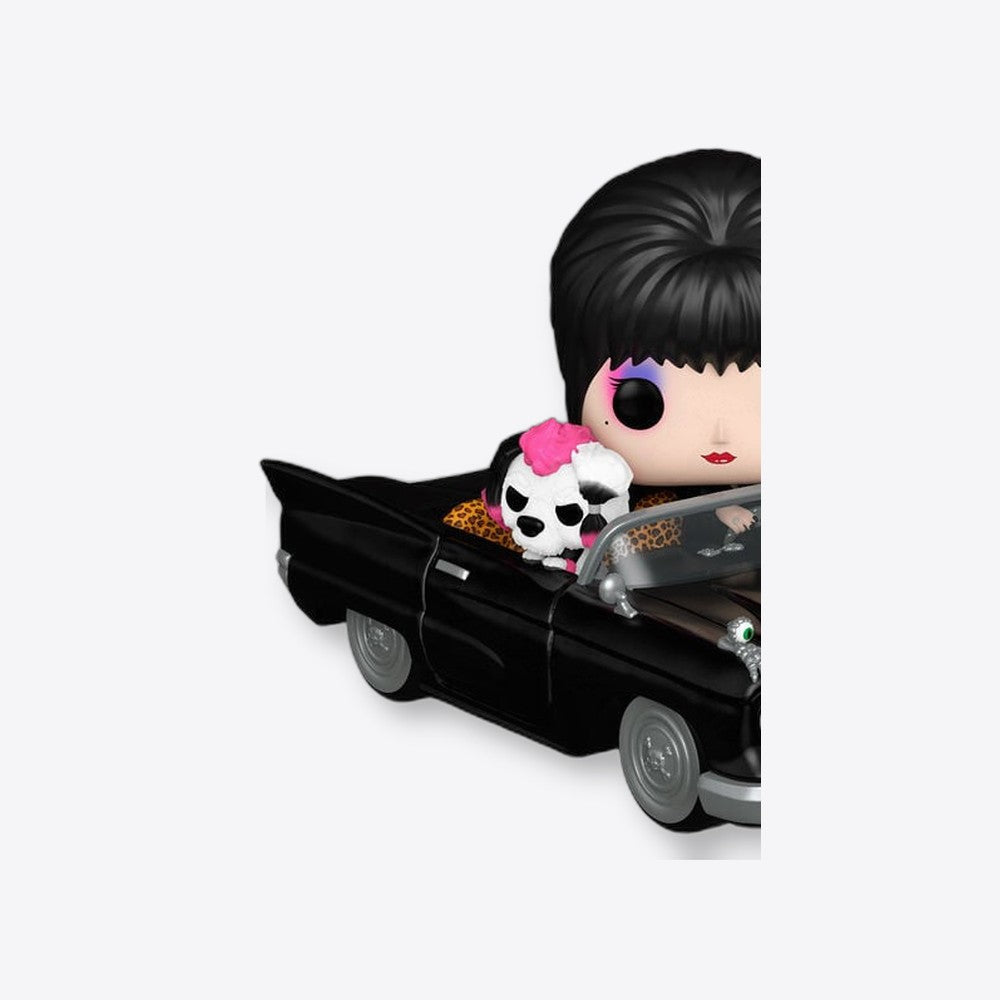 Funko Figura POP Rides Deluxe Elvira Mistress of the Dark Elvira & Gonk (imagen 4 de 6)