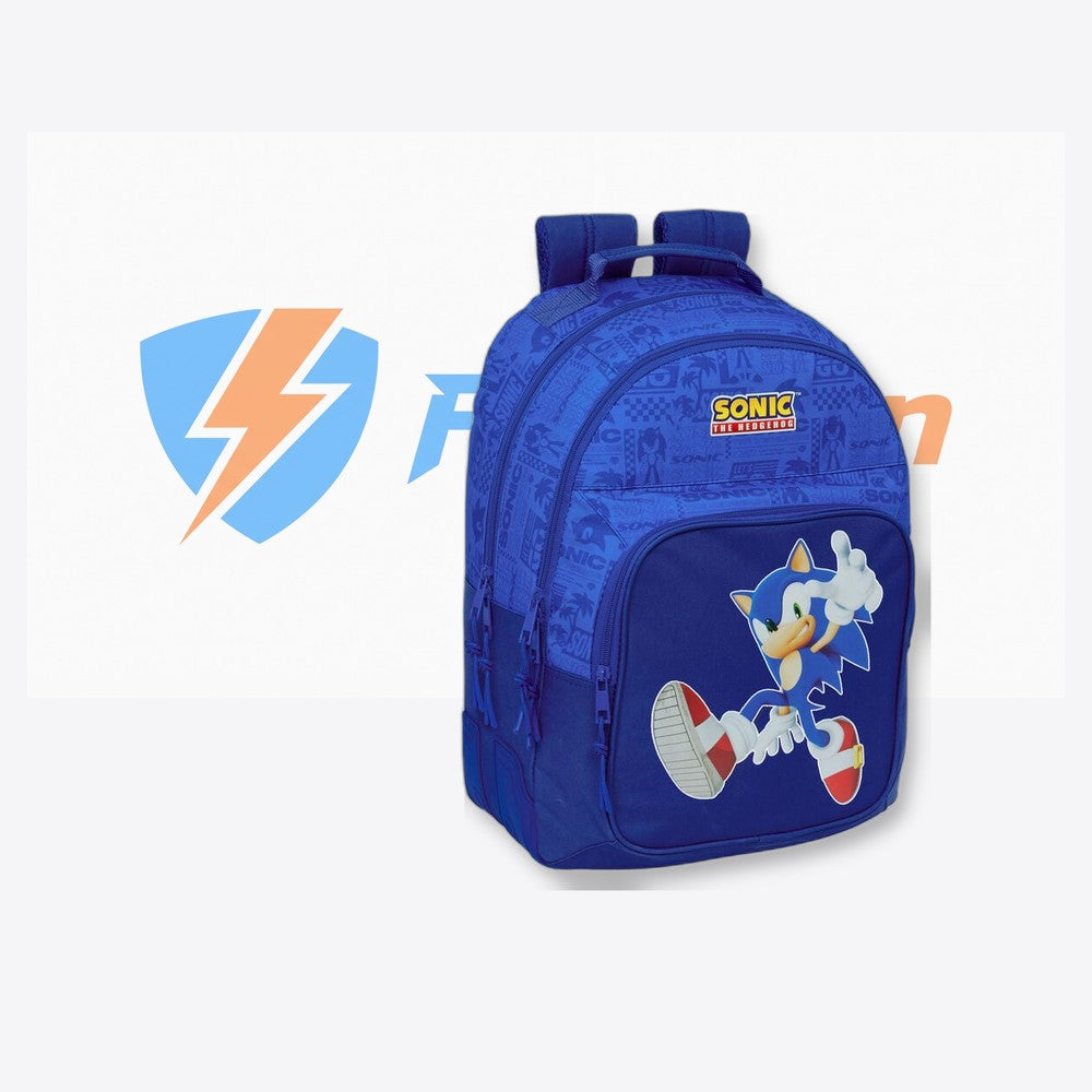 Safta Mochila Sonic the Hedgehog 42cm adaptable (imagen 6 de 6)