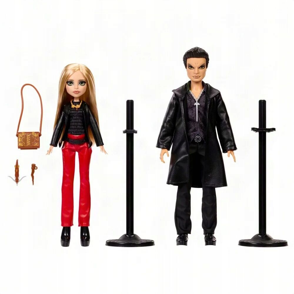 Mattel Set 2 muñecos Buffy & Angel Buffy Cazavampiros Monster High Skullector (imagen 4 de 10)