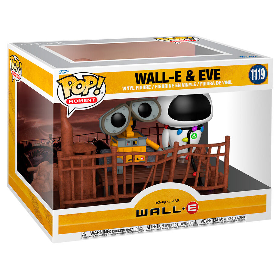 Funko Figura POP Disney Wall-E - Wall-E & Eve (imagen 2 de 6)