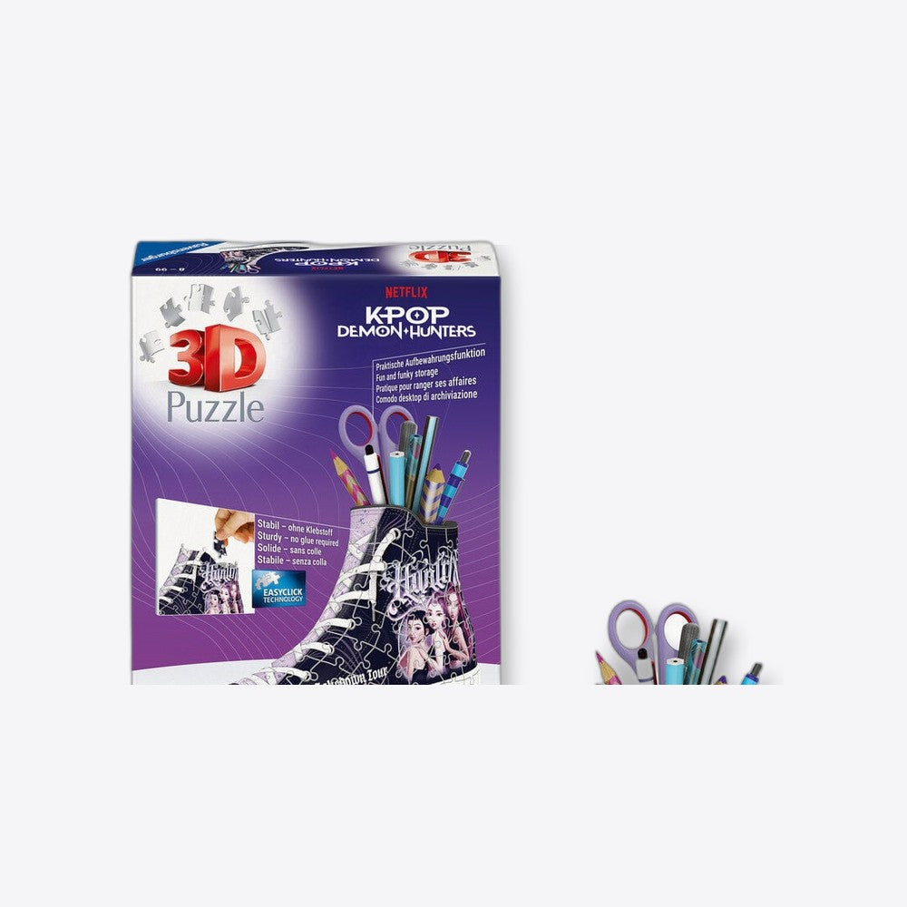 Ravensburger Puzzle 3D Sneaker KPop Demon Hunters 72pzs (imagen 4 de 6)