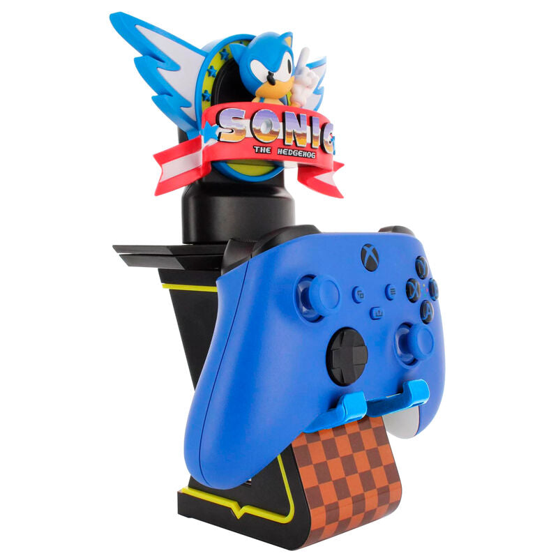 Exquisite Gaming Cable Guy Ikon soporte sujecion Classic Sonic - Sonic The Hedgehog 20cm (imagen 10 de 10)