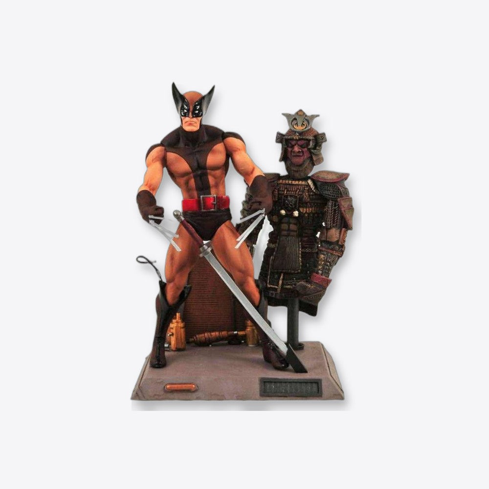 Diamond Select Toys Figura brown wolverine marvel select 18 cm (imagen 2 de 6)