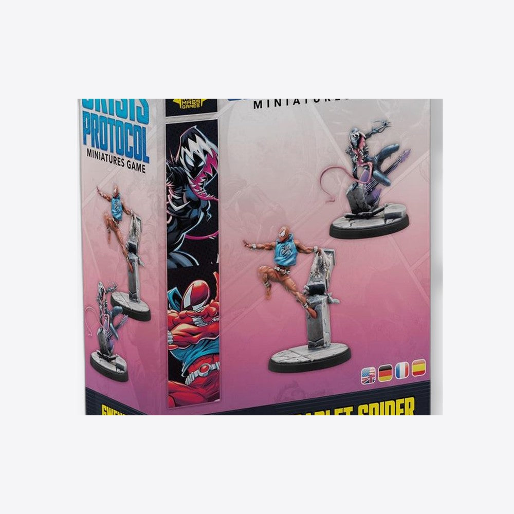 Asmodee Juego de mesa marvel crisis protocol gwenom & scarlet spider edad recomendada 14 años (imagen 5 de 6)