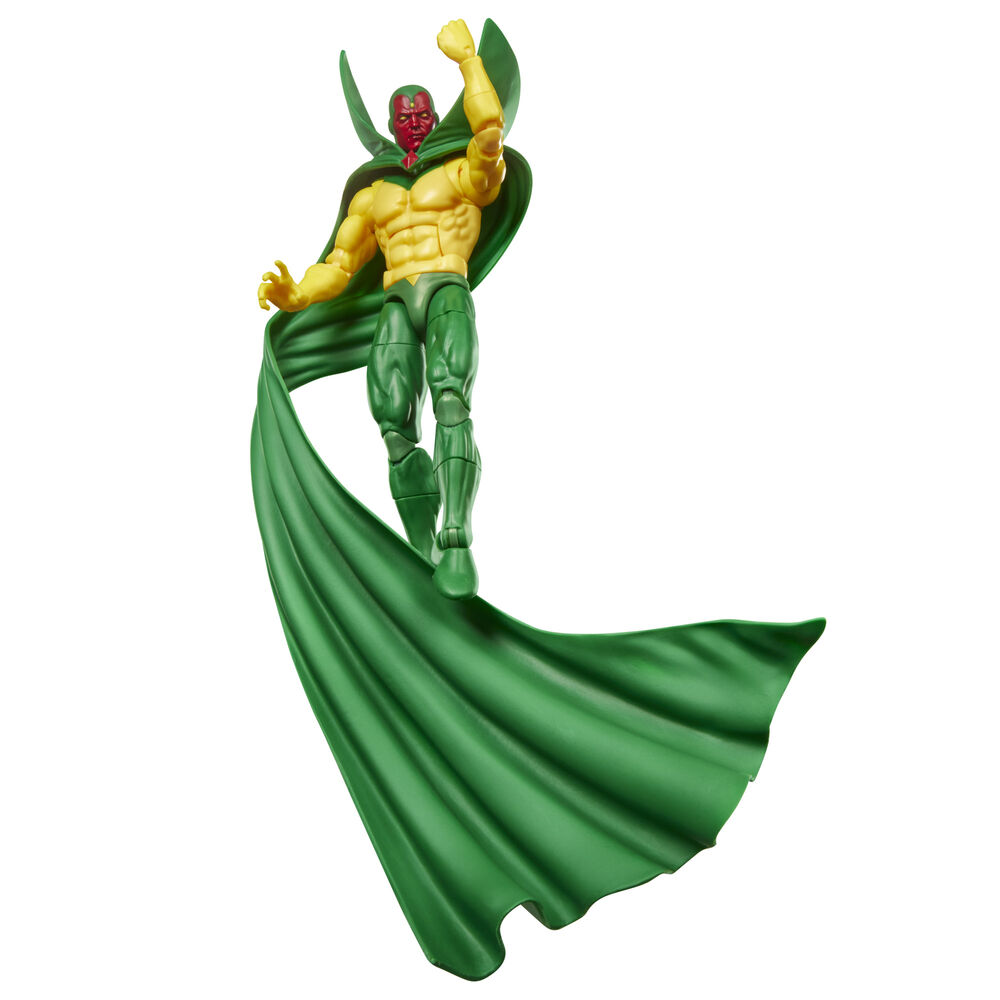 Hasbro Blister 2 figuras Vision y Scarlet With Avengers Earts Mightiest Heroes Marvel Legends Series 15cm (imagen 9 de 10)