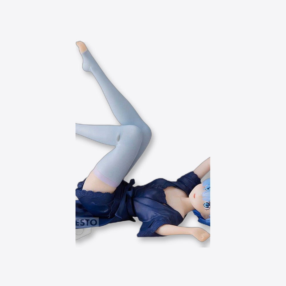 Figura banpresto re zero starting life in another world relax time rem (imagen 5 de 6)