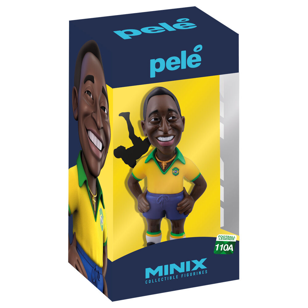 Brazil Pelé - Figura de Coleccionista 12cm | Minix
