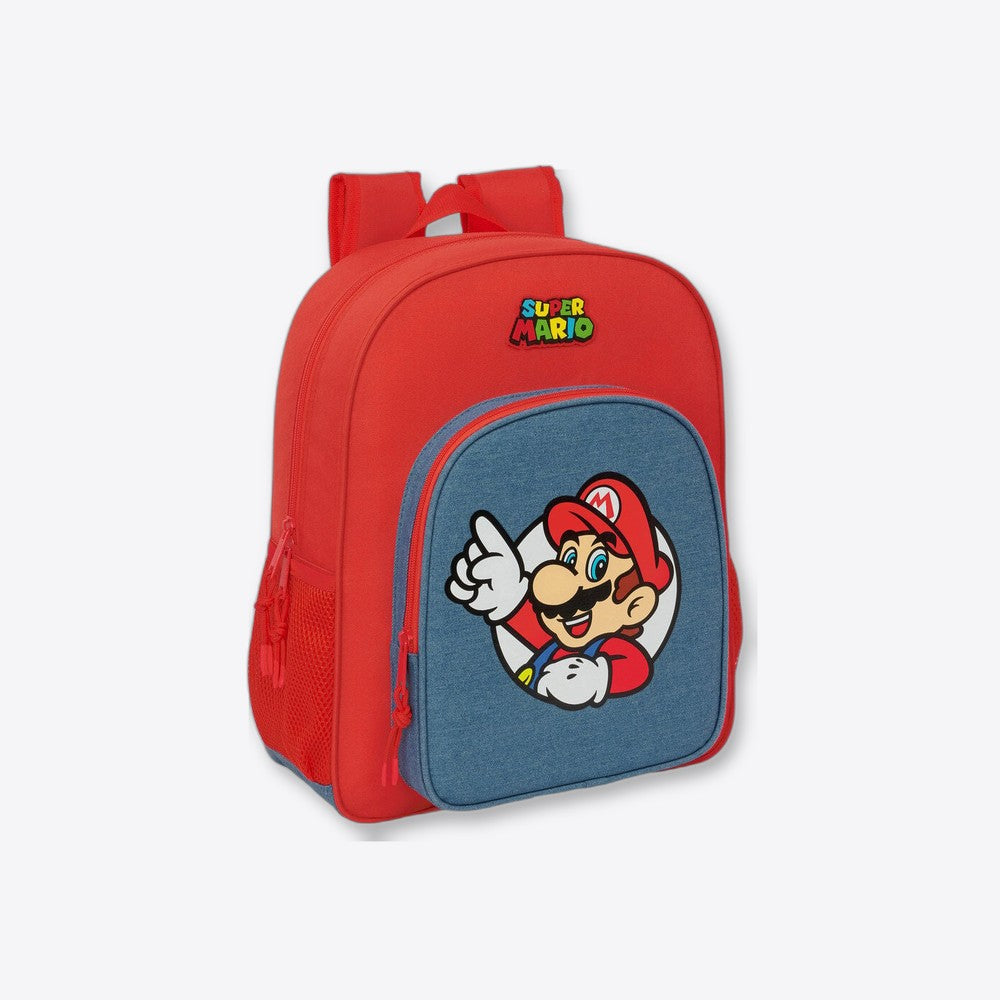 Safta Mochila Super Mario adaptable 38cm (imagen 4 de 6)