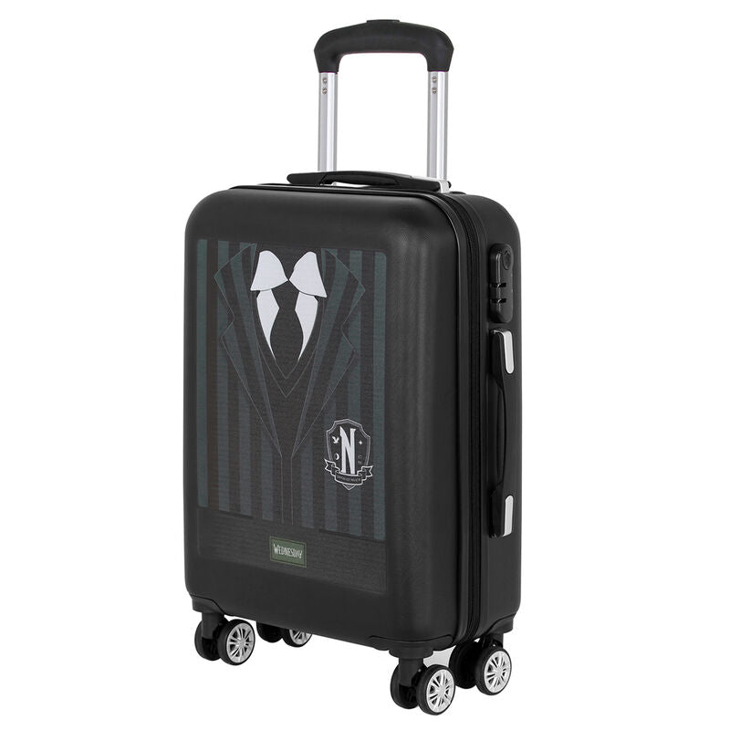 Karactermania Maleta trolley ABS Uniform Miercoles 55cm (imagen 6 de 6)
