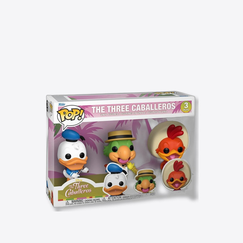 Funko Blister 3 figuras POP Disney Los Tres Caballeros (imagen 5 de 6)