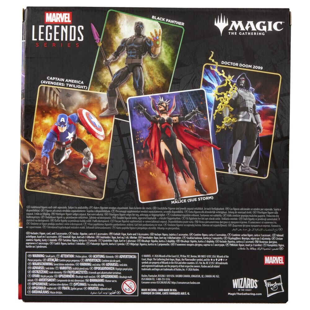 Hasbro Figura Malice Sue Storm Magic The Gathering Marvel Legends Series 15cm (imagen 9 de 10)