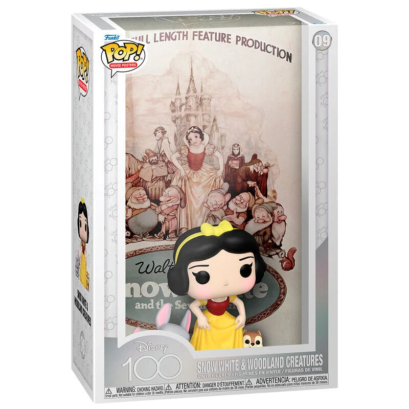 Funko Figura POP Movie Poster Disney 100th Blancanieves