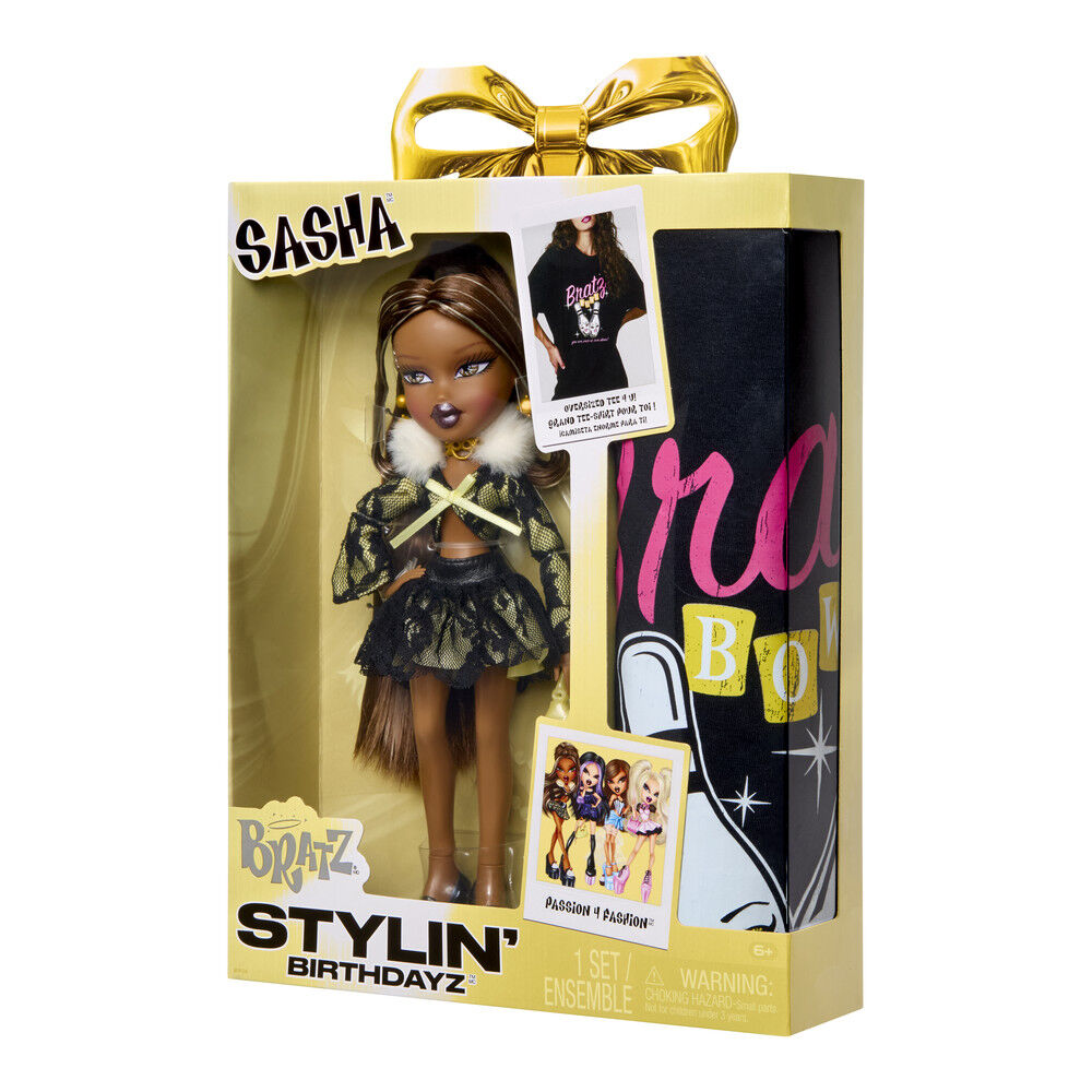 Mga Muñeca Sasha + Camiseta Birthday Stylin Bratz (imagen 2 de 9)