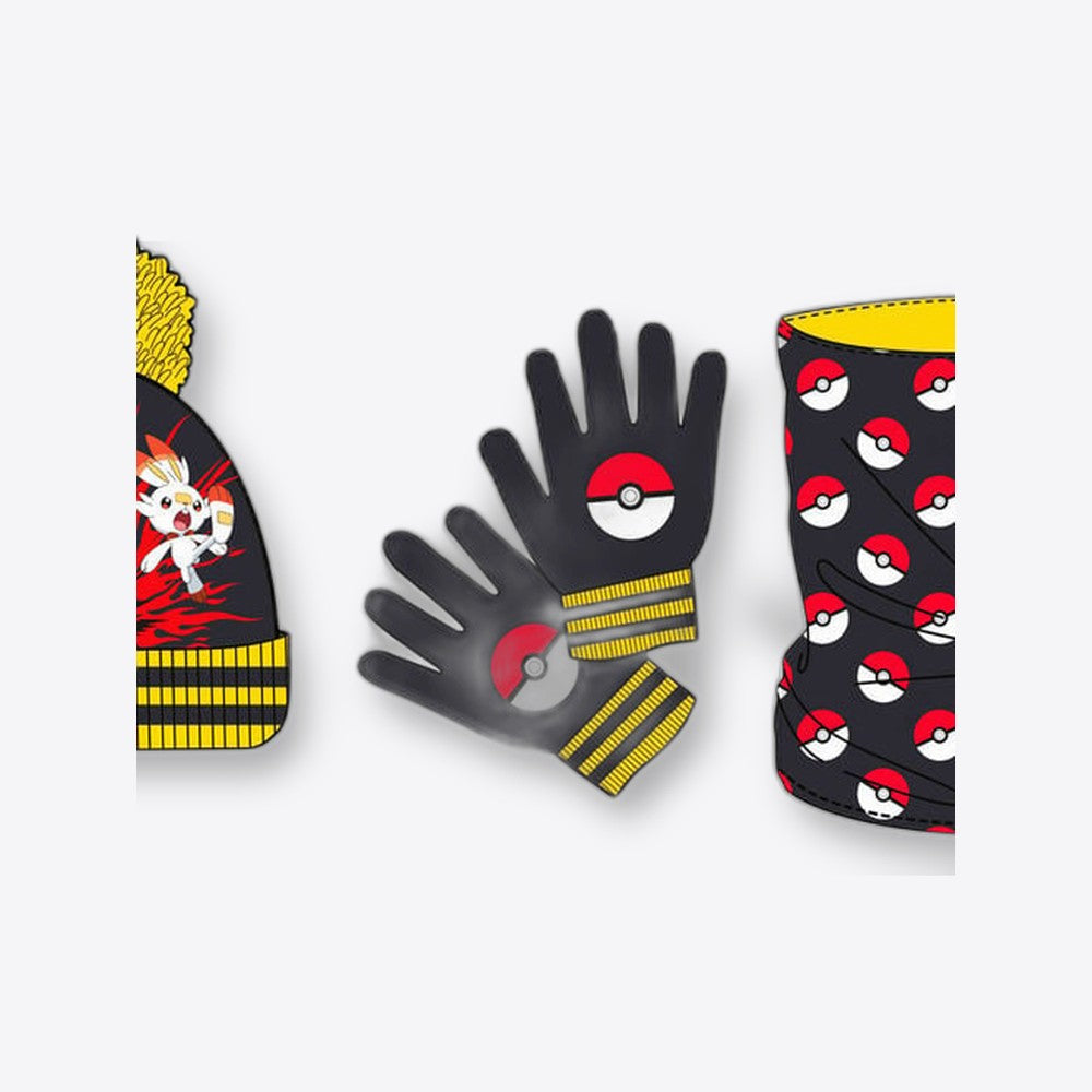 Nintendo Set gorro braga cuello y guantes Pokemon (imagen 5 de 6)