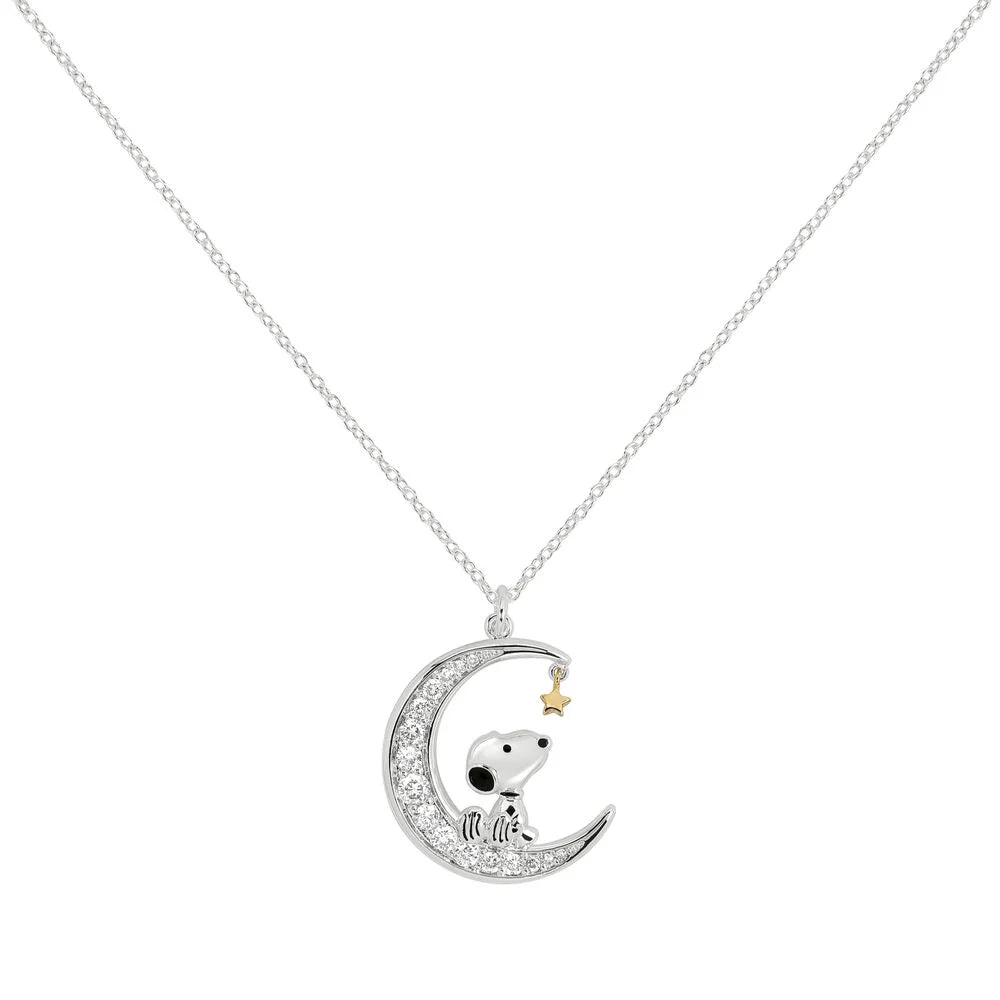 Snoopy Colgante Luna Peanuts Licencia Oficial