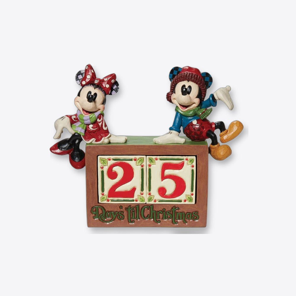 Figura enesco disney mickey & minnie calendario de navidad (imagen 2 de 6)