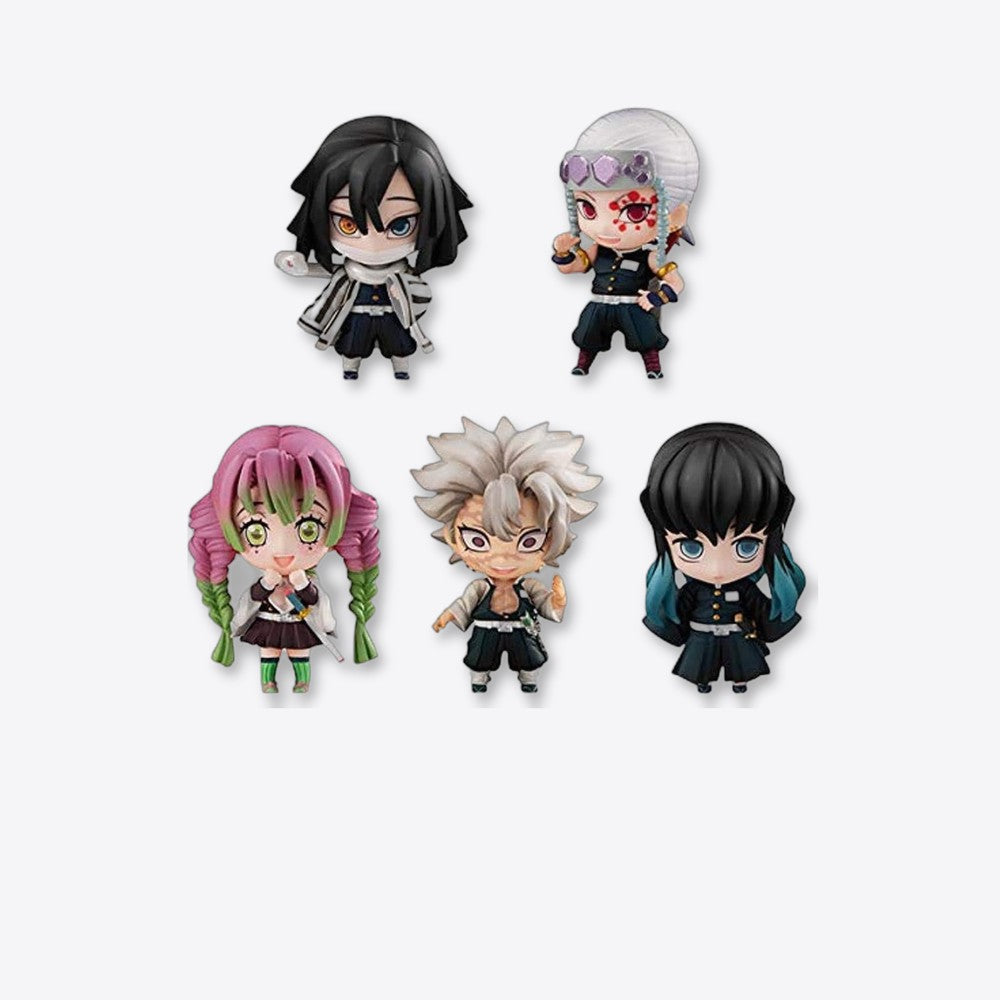 Pack 5 figuras megahouse demon slayer kimetsu no yaiba sailor tanjiro & the hashira set b (imagen 6 de 6)