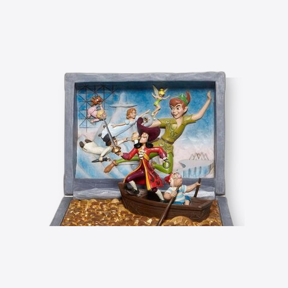 Figura enesco disney peter pan cofre del tesoro peter pan garfio & compañia (imagen 3 de 6)