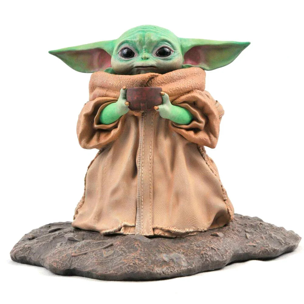 Diamond Select Estatua Premier Collection The Child Soup The Mandalorian Star Wars 17cm