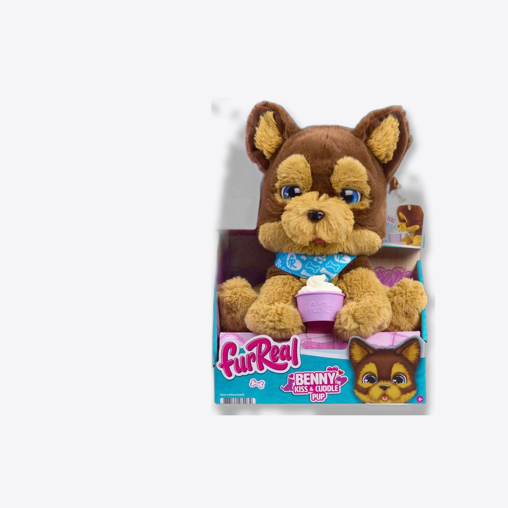 Just Play Peluche interactivo Benny the Kiss & Cuddle FurReal (imagen 5 de 6)