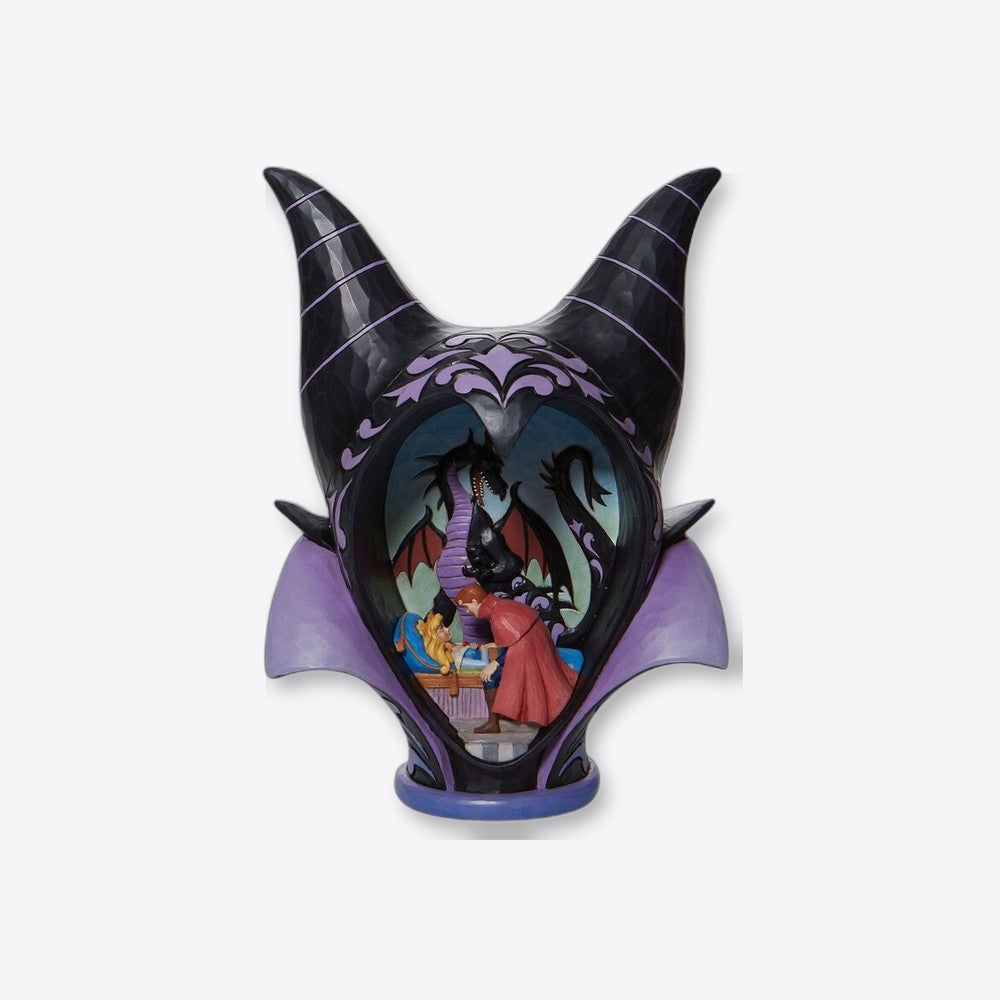 Figura enesco disney diorama la bella durmiente malefica style (imagen 2 de 6)