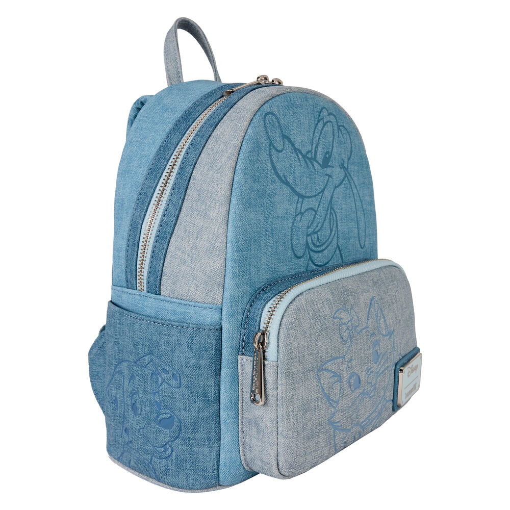Mochila Denim Disney Loungefly 26cm (imagen 3 de 6)