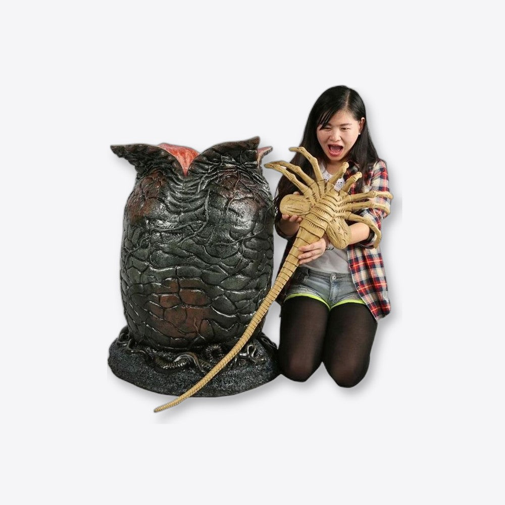 Replica neca alien huevo y facehugger latex y gomaespuma 91 cm life size con luces led alien (imagen 2 de 6)