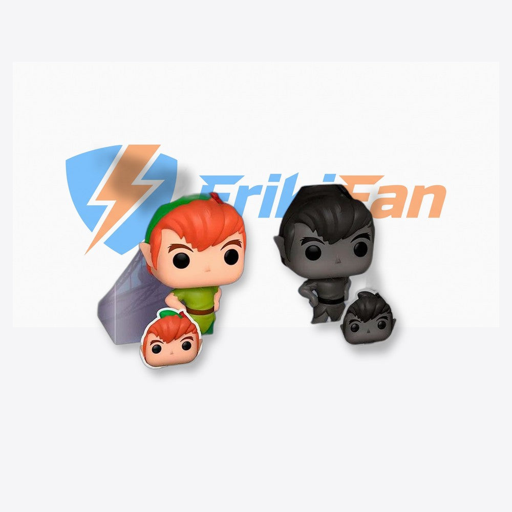 Funko Blister 2 figuras POP Disney Peter Pan - Peter Pan & Peter Pans Shadow Exclusive (imagen 3 de 6)