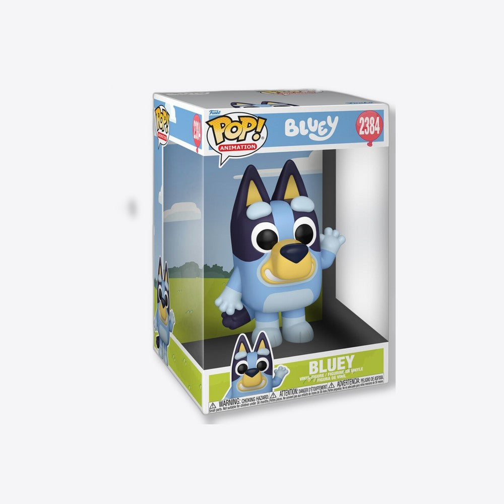 Funko Figura POP Jumbo Bluey - Bluey 25cm (imagen 3 de 6)
