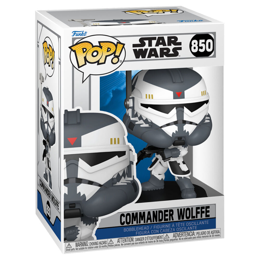 Star Wars Figura POP Commander Wolffe