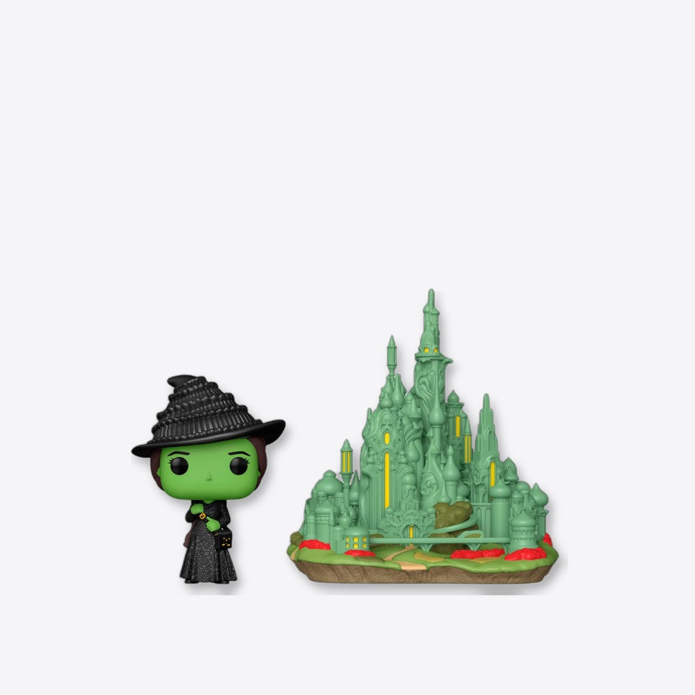 Funko Figura POP Town Wicked Elphaba with the Emerald City (imagen 5 de 6)