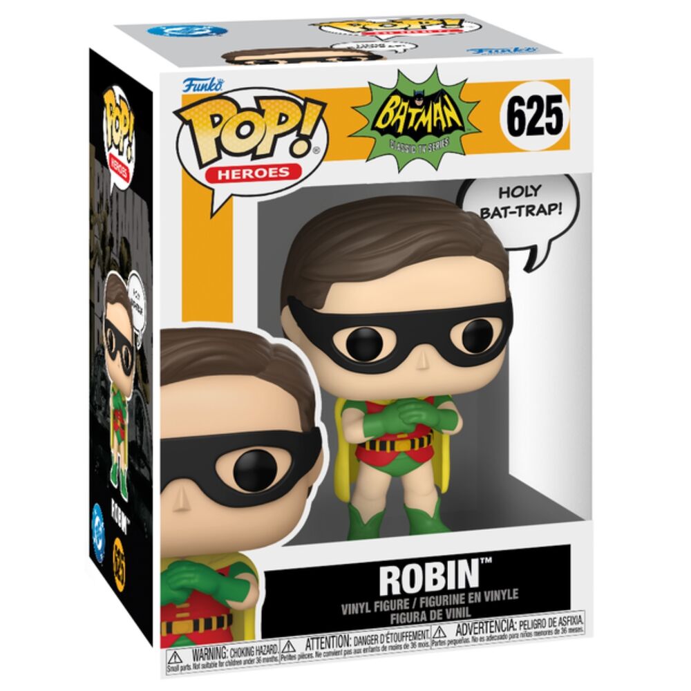 DC Comics Figura POP Robin 66 Serie 2 El Chico Maravilla Funko