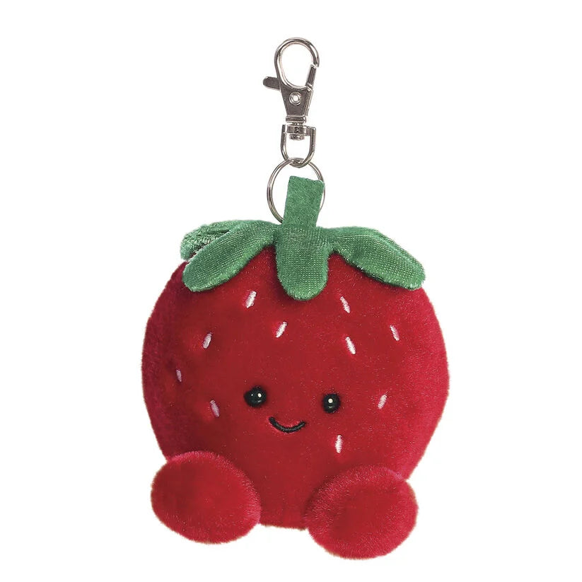 Palm Pals Llavero Peluche Fresa Aurora 10cm Suave